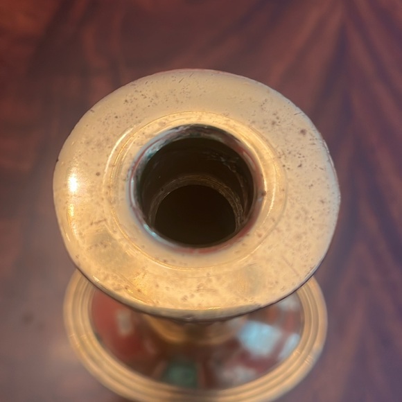 Vintage brass taper candlestick holder. - Picture 5 of 7